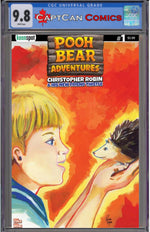 POOH BEAR ADVENTURES CHRISTOPHER ROBIN & HIS NEW FRIEND THISTLE #1 (ONE SHOT) CVR B TESSA ROSE FAST FRIENDS VAR thumbnail