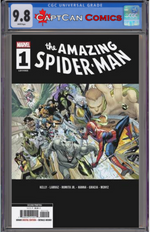 AMAZING SPIDER-MAN #1 2ND PTG PEPE LARRAZ VAR thumbnail