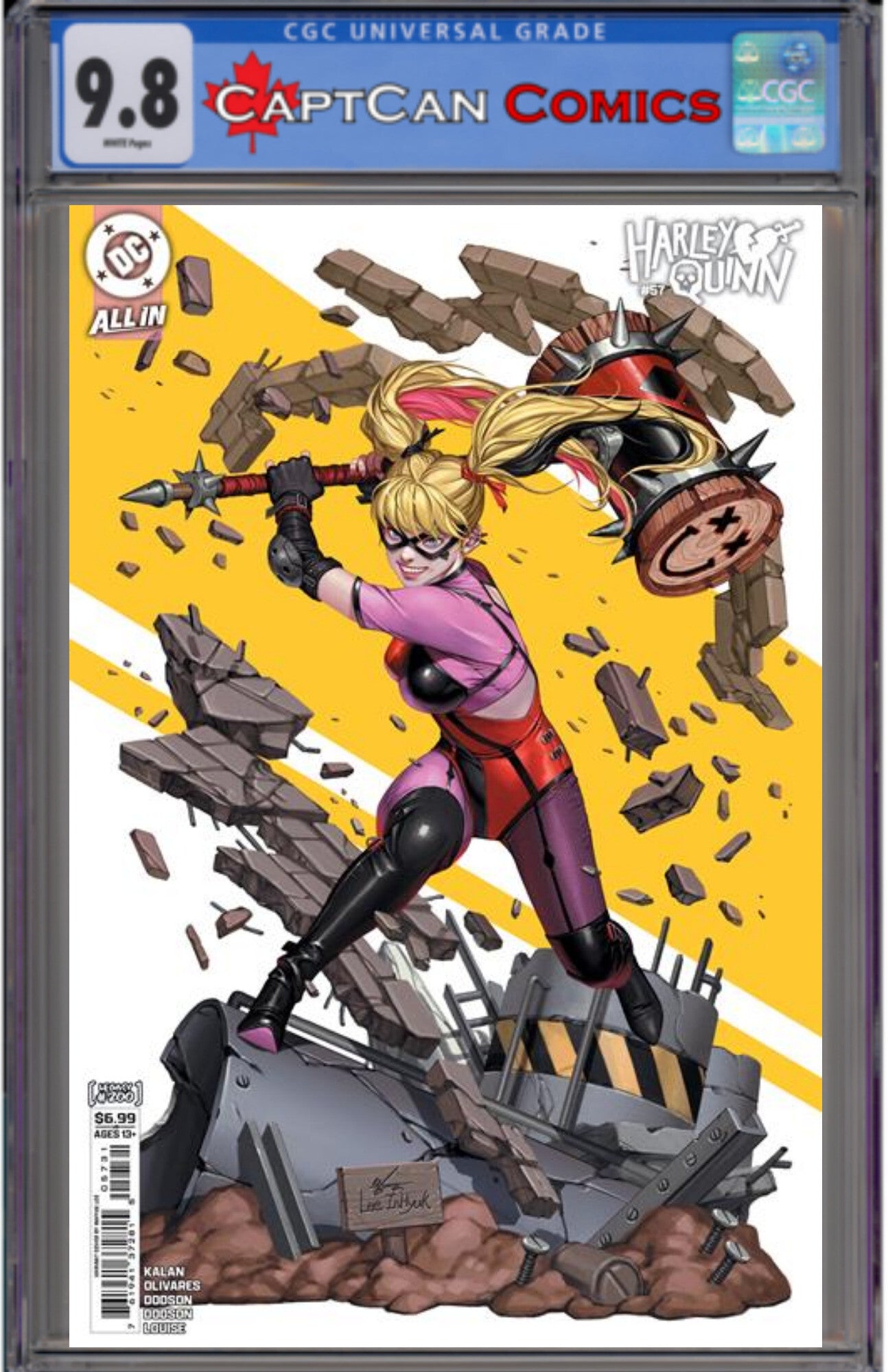 HARLEY QUINN #57 CVR C INHYUK LEE CARD STOCK VAR (#200)