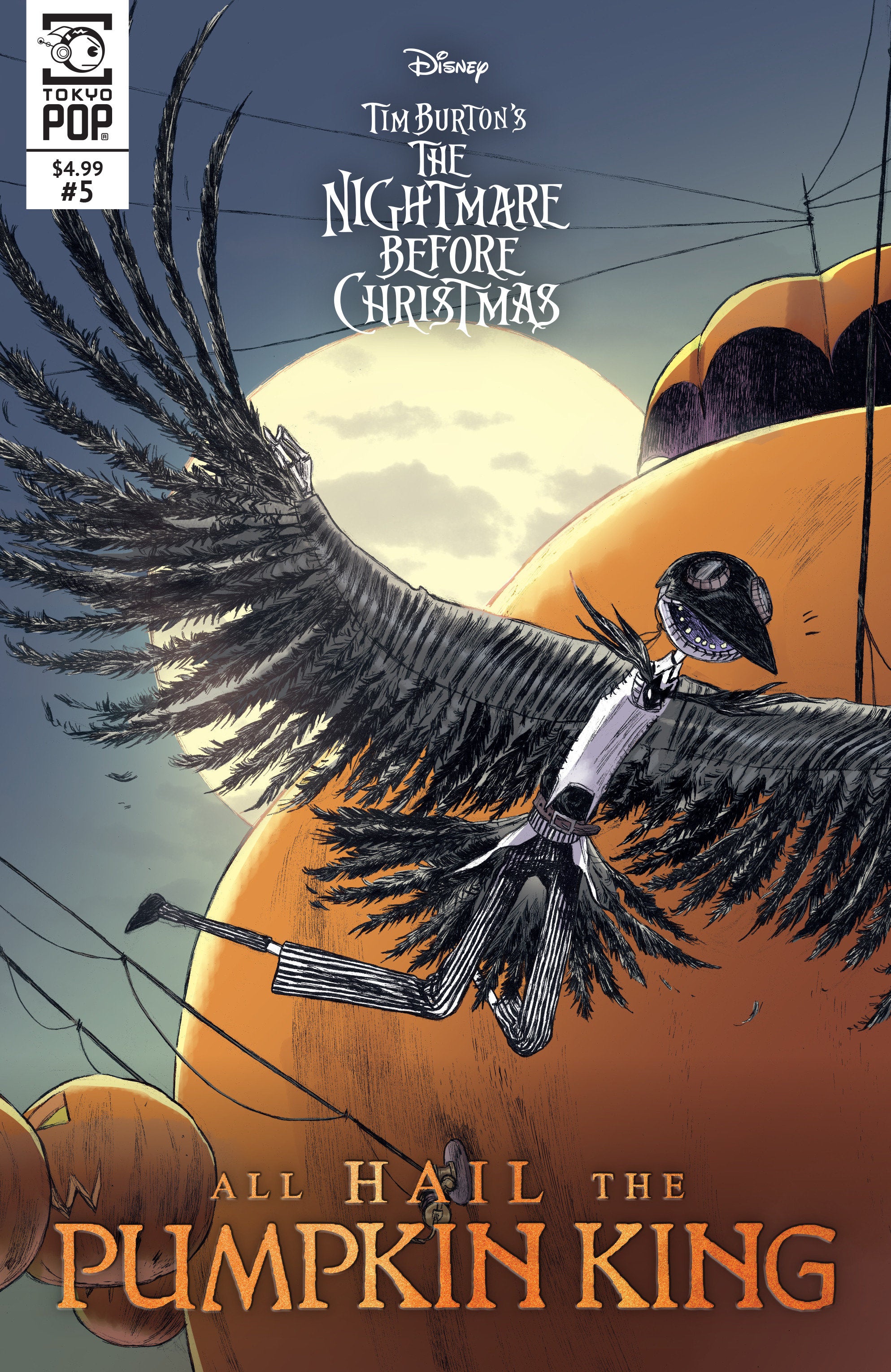 DISNEY TIM BURTON'S THE NIGHTMARE BEFORE CHRISTMAS: ALL HAIL THE PUMPKIN KING, ISSUE #5