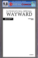 SUPERNATURAL WAYWARD SPECIAL #1 (ONE SHOT) CVR D BLANK AUTHENTIX VAR thumbnail