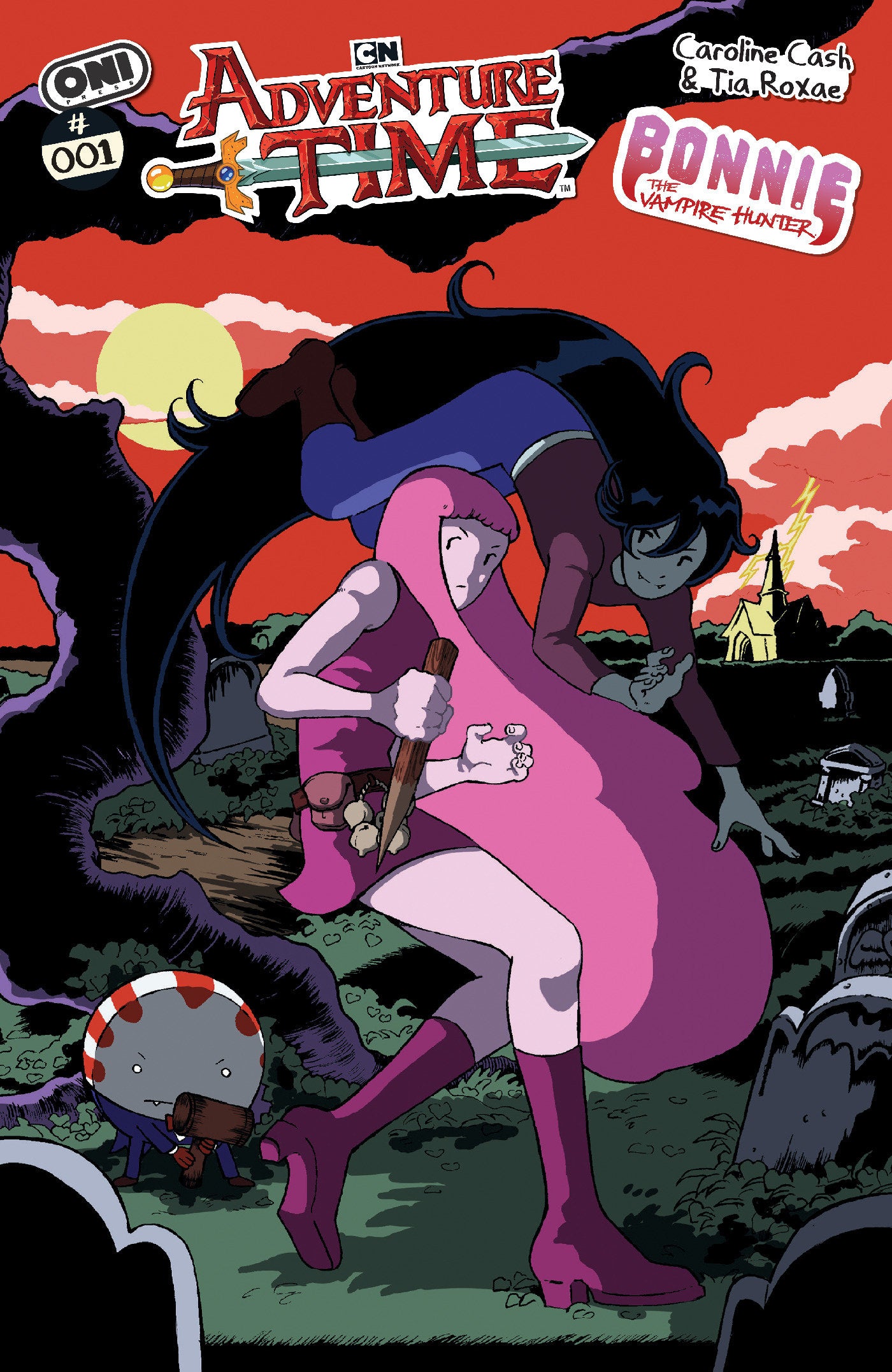 ADVENTURE TIME BONNIE THE VAMPIRE HUNTER #1 (ONE-SHOT) COVER B TIA ROXAE VAR