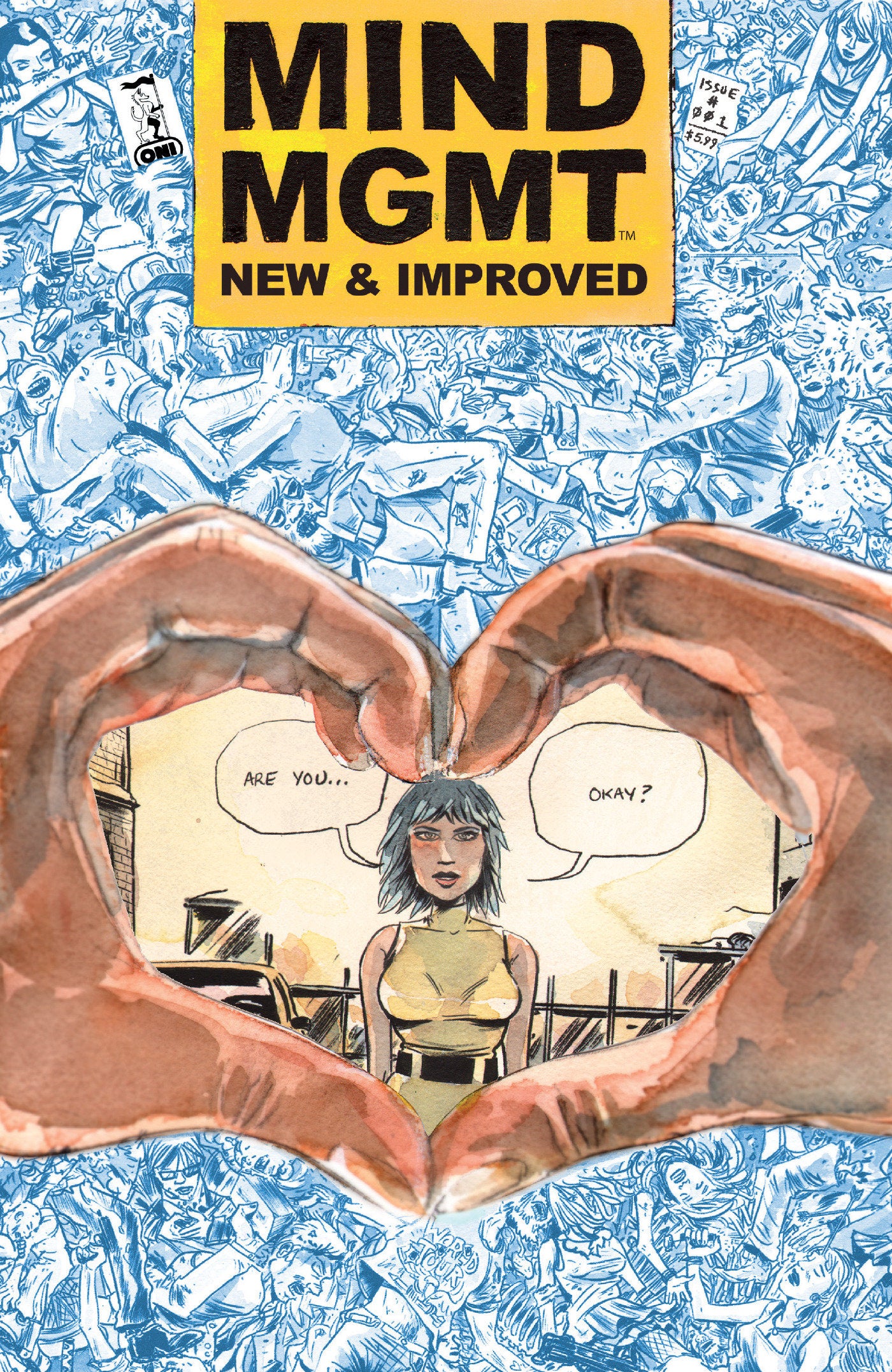 MIND MGMT NEW & IMPROVED #1 4TH PRINTING