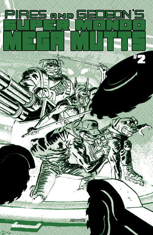 SUPER MONDO MEGA MUTTS #2 CVR B ALEX DIOTTO HOMAGE VAR
