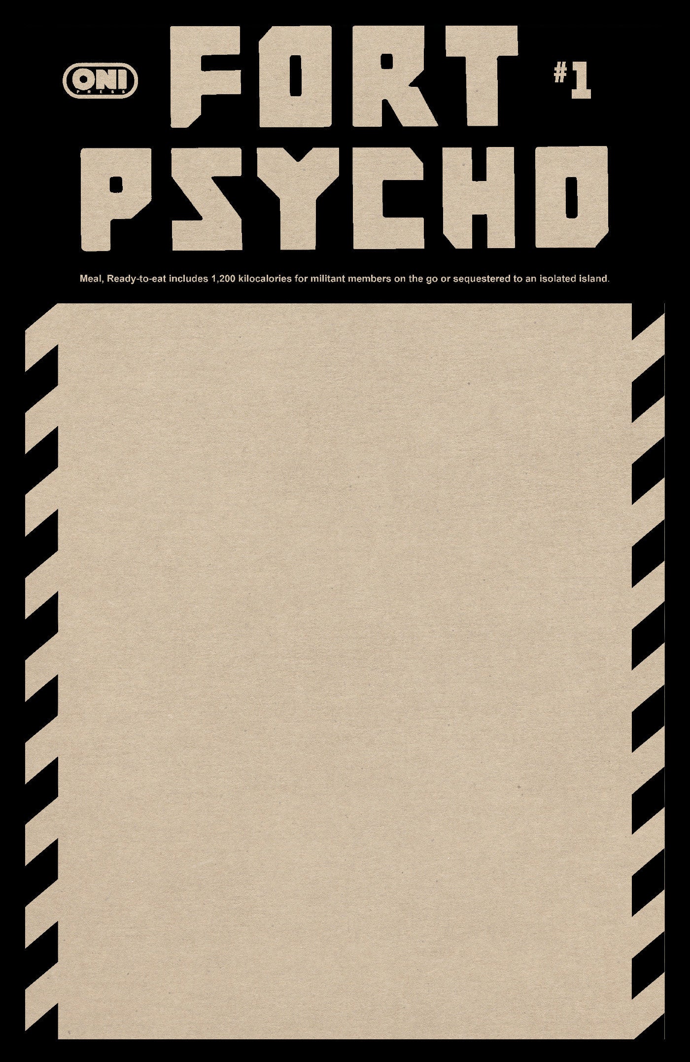 FORT PSYCHO #1 CVR E BLANK SKETCH VAR