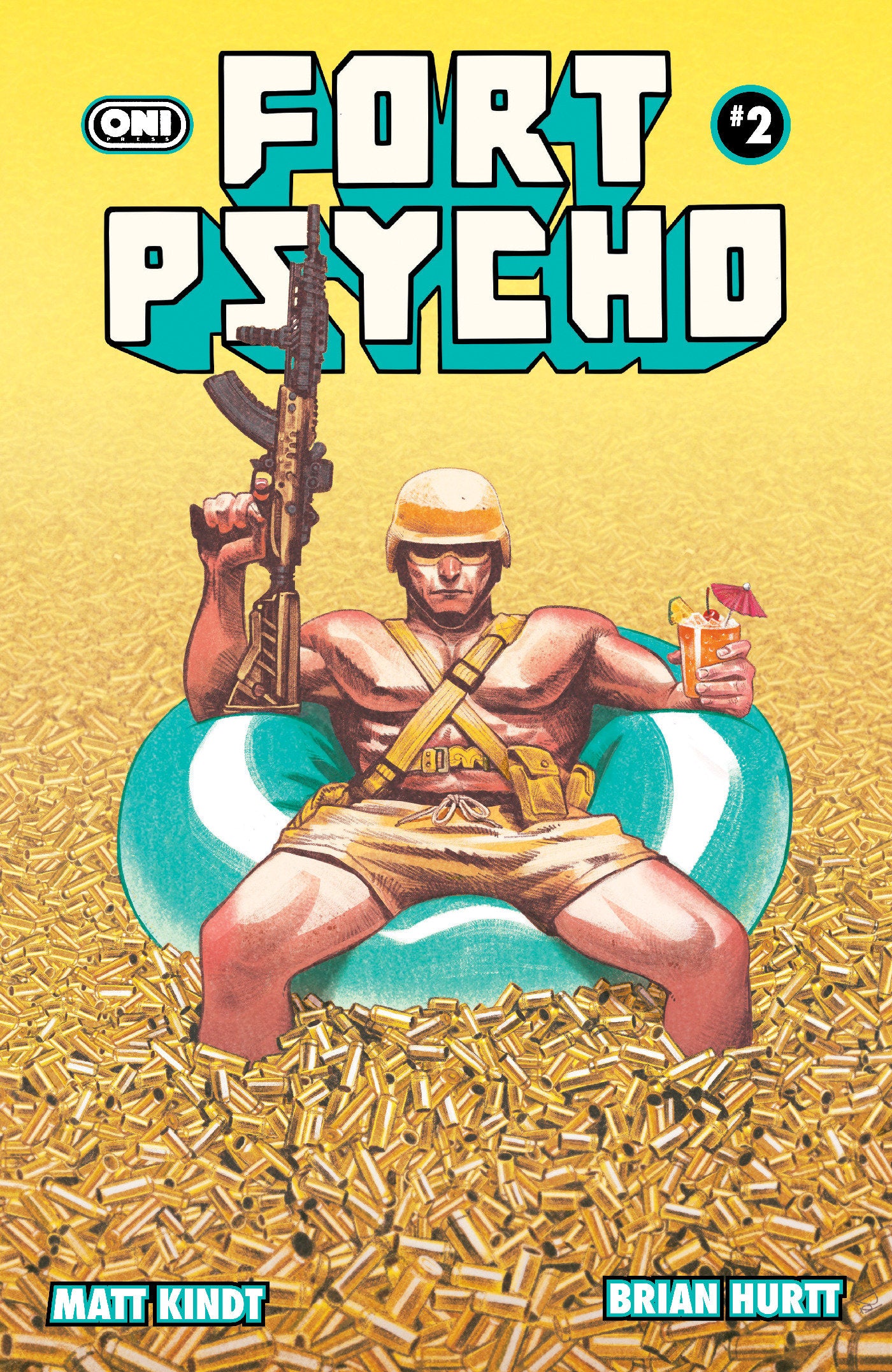FORT PSYCHO #2 CVR C MIKE DEL MUNDO VAR