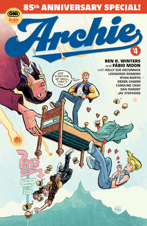 ARCHIE #4 (85TH ANNIVERSARY ISSUE) COVER B FÁBIO MOON VAR