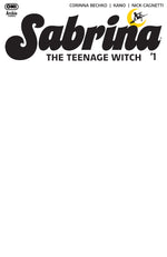 SABRINA THE TEENAGE WITCH #1 CVR E BLANK SKETCH VAR thumbnail
