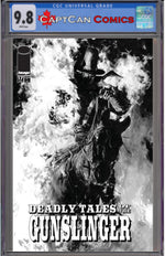 DEADLY TALES OF THE GUNSLINGER SPAWN #17 CVR B PATRIC REYNOLDS B&W VAR thumbnail