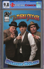 THREE STOOGES MAGNIFICENT MOELARKY #1 CVR D STOOGETALK PHOTO VAR thumbnail