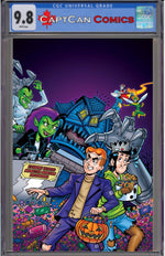 ARCHIES HALLOWEEN SPECTACULAR (ONE SHOT) CVR D STEVEN BUTLER LILY BUTLER FOIL FULL ART VAR thumbnail
