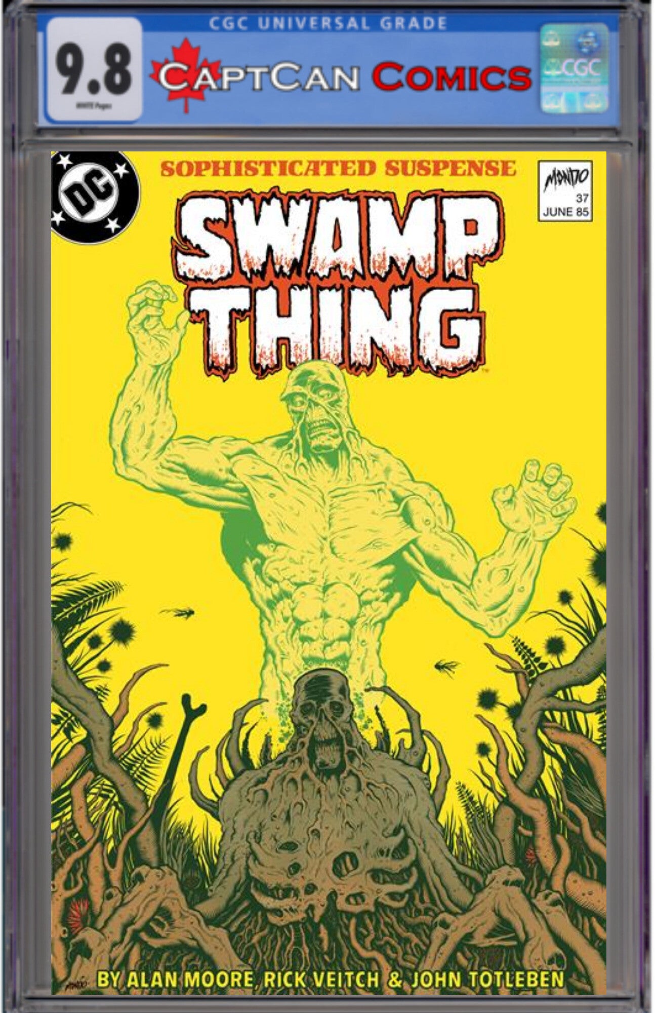SAGA OF THE SWAMP THING #37 FACSIMILE EDITION CVR B MONDO CARD STOCK VAR (MR)