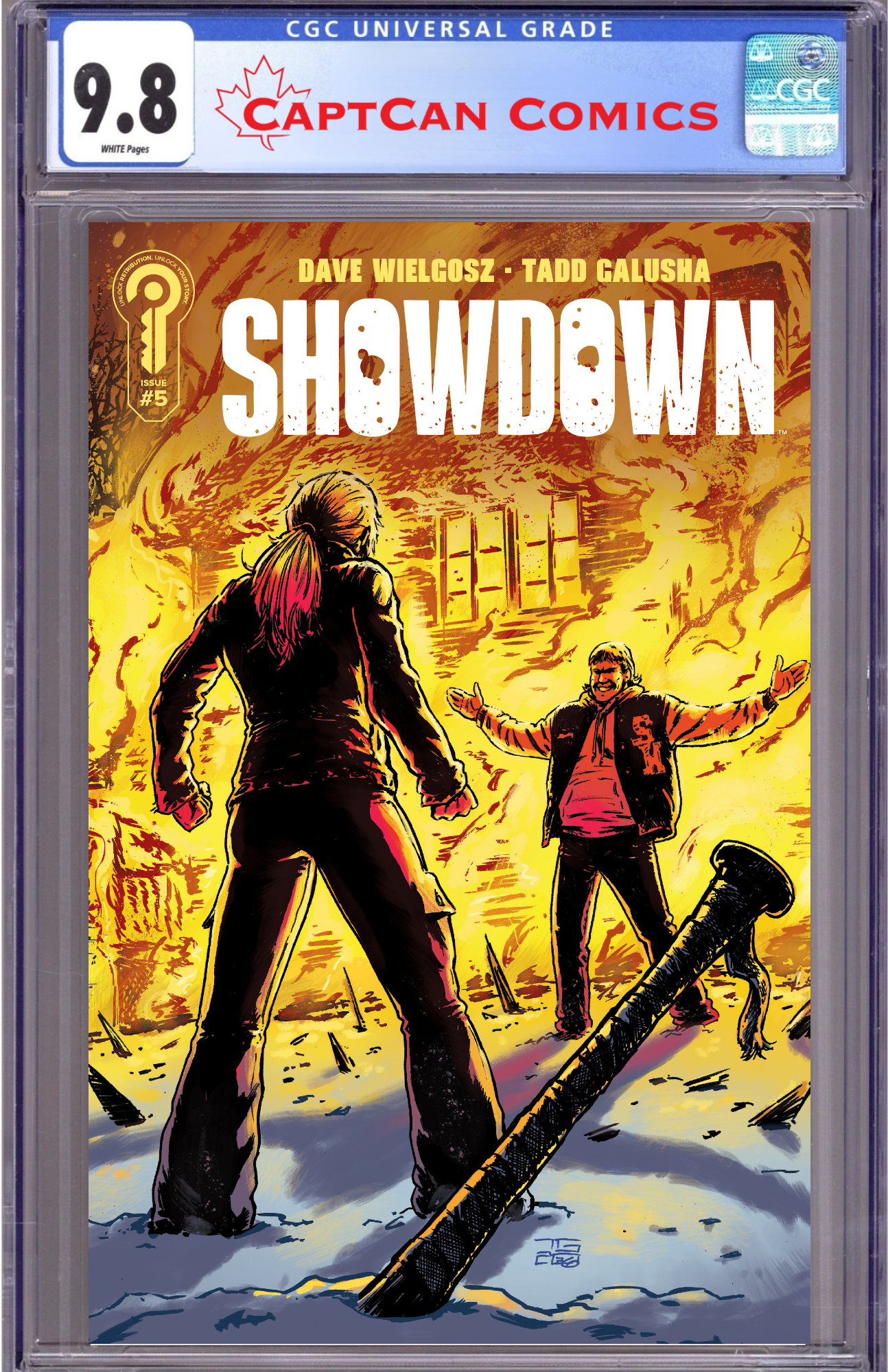 SHOWDOWN #5 COVER B TADD GALUSHA