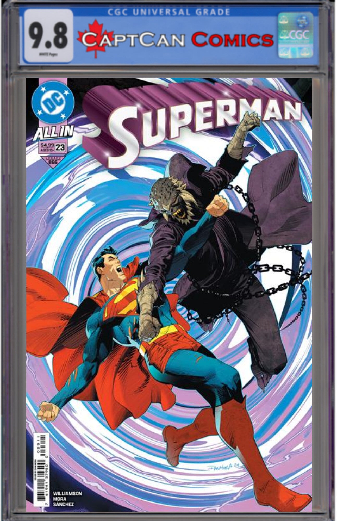 SUPERMAN #23 CVR A DAN MORA