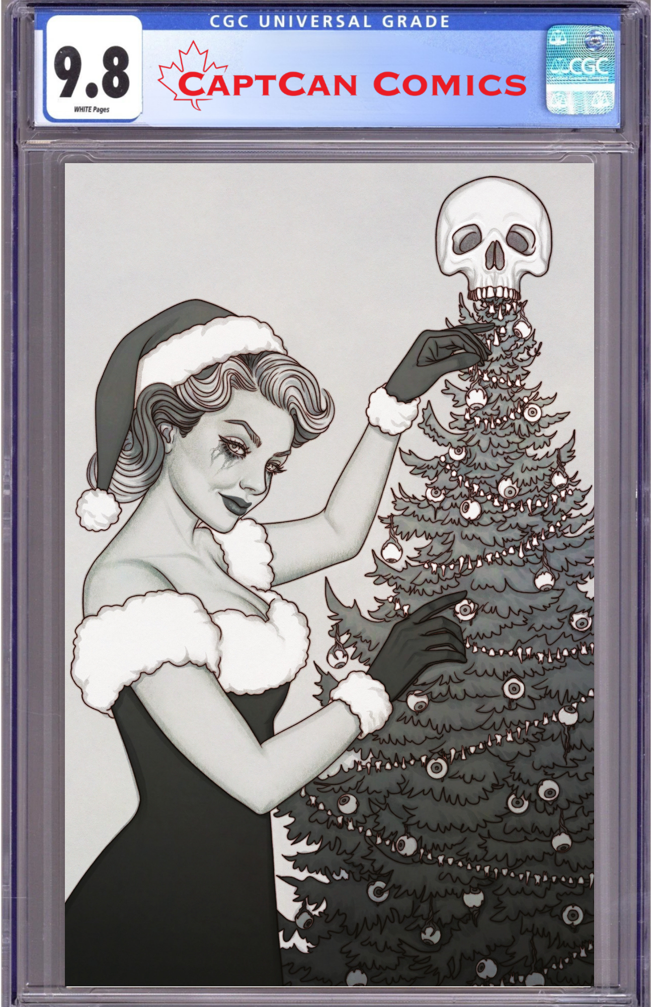 CHRISTMAS DARKNESS #1 C GLOW IN THE DARK VARIANT (FULL ART, GLOW IN THE DARK, FRISON)