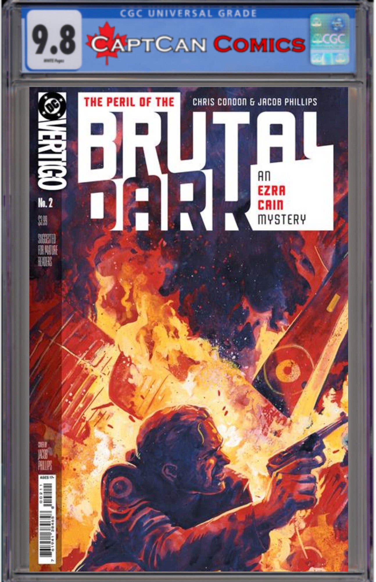 THE PERIL OF THE BRUTAL DARK AN EZRA CAIN MYSTERY #2 (OF 6) CVR A JACOB PHILLIPS (MR)