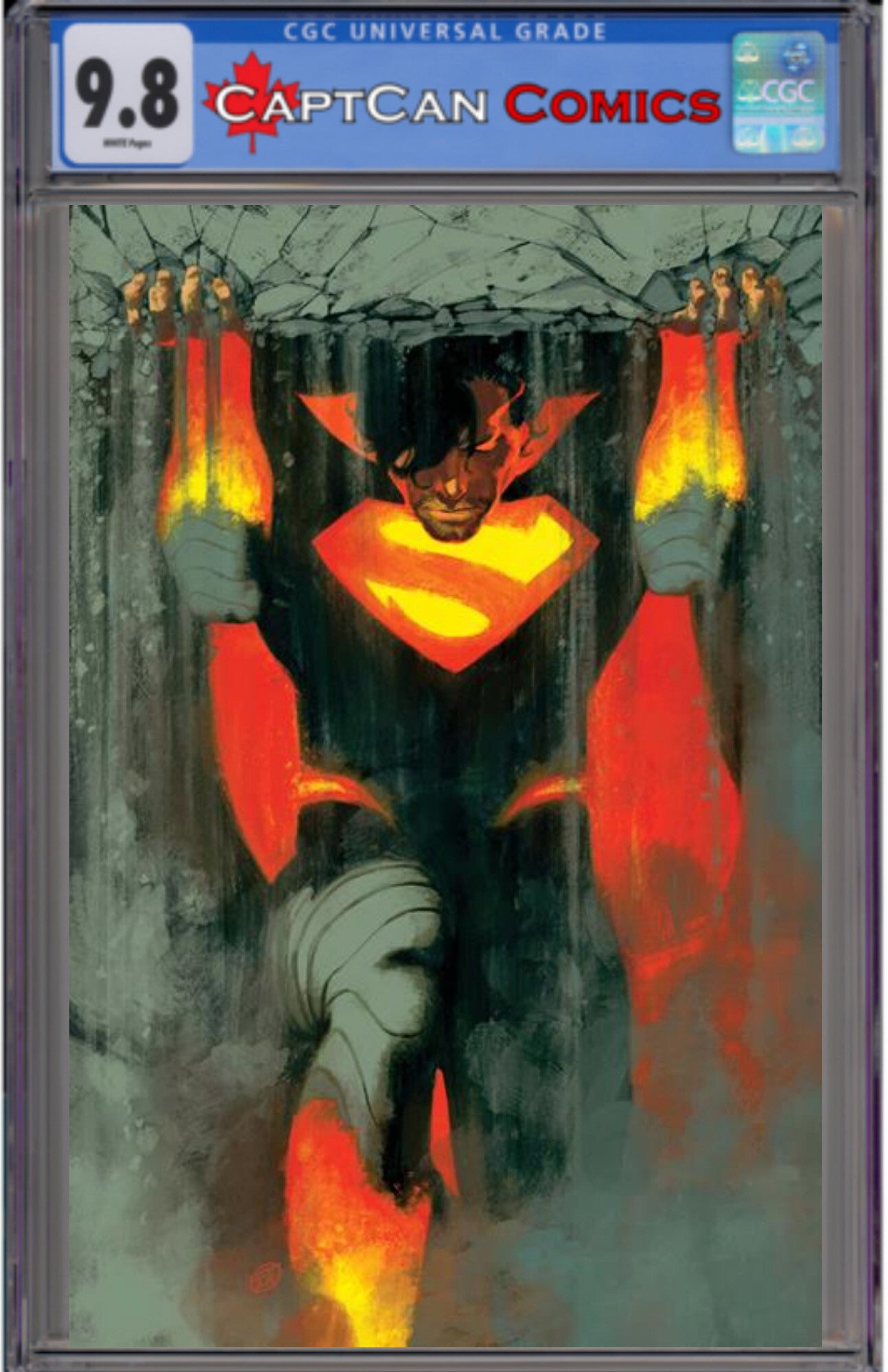 ABSOLUTE SUPERMAN #13 CVR D DAVID TALASKI CARD STOCK VAR