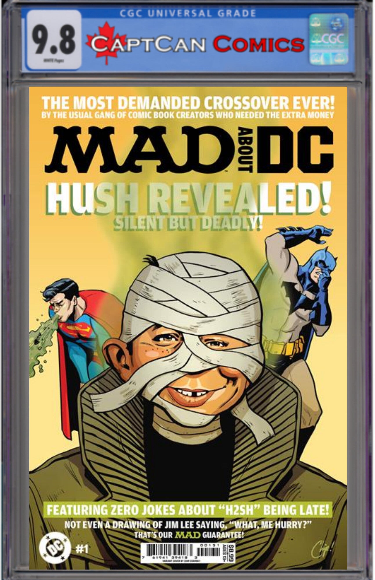 MAD ABOUT DC #1 (ONE SHOT) CVR C CHIP ZDARSKY CARD STOCK VAR