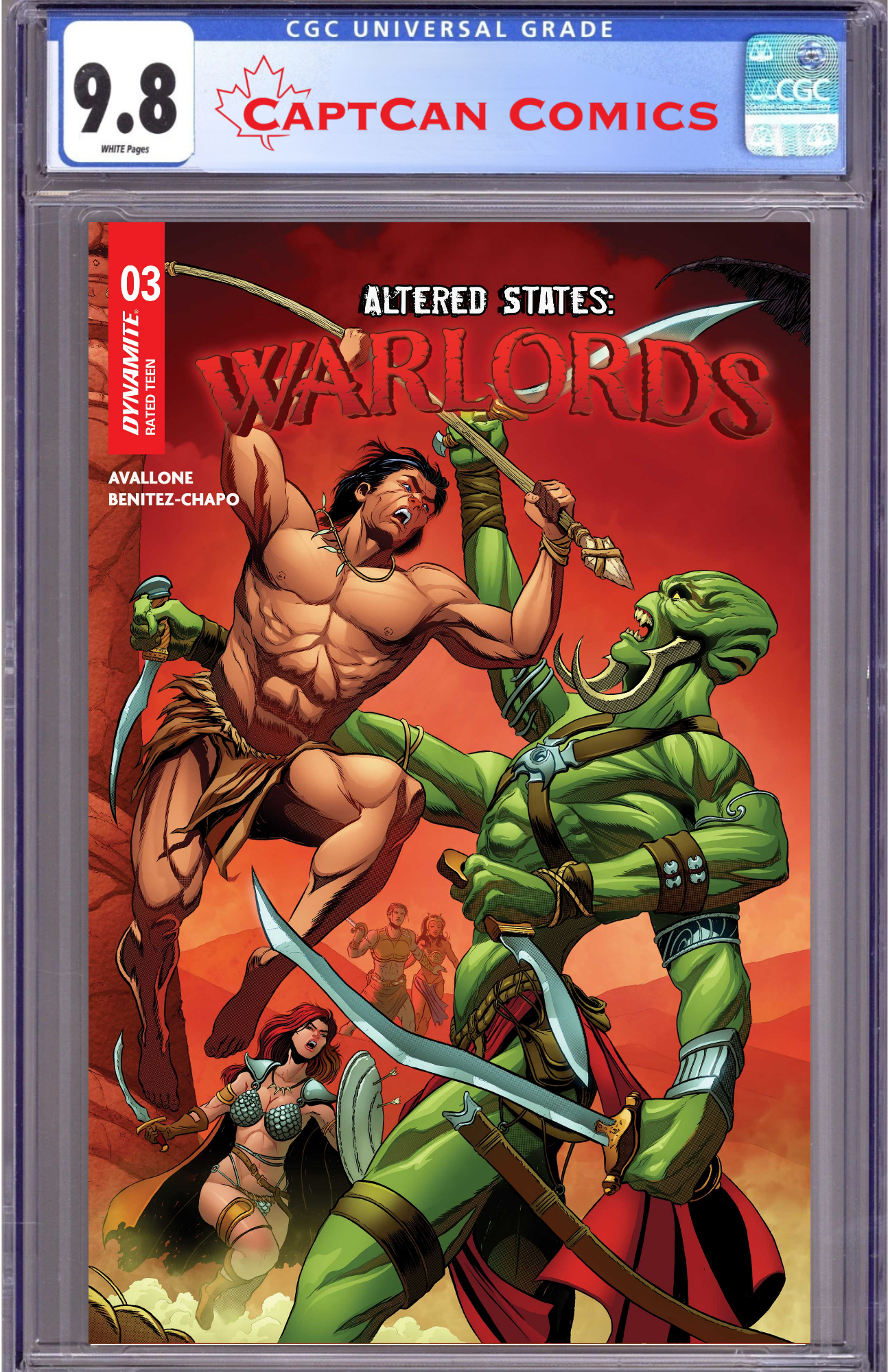 ALTERED STATES WARLORDS #3 CVR C MARIANO BENITEZ CHAPO VAR