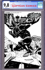 ZORRO'S LEGACY #4 VARIANT D (LOPRESTI B&W) thumbnail