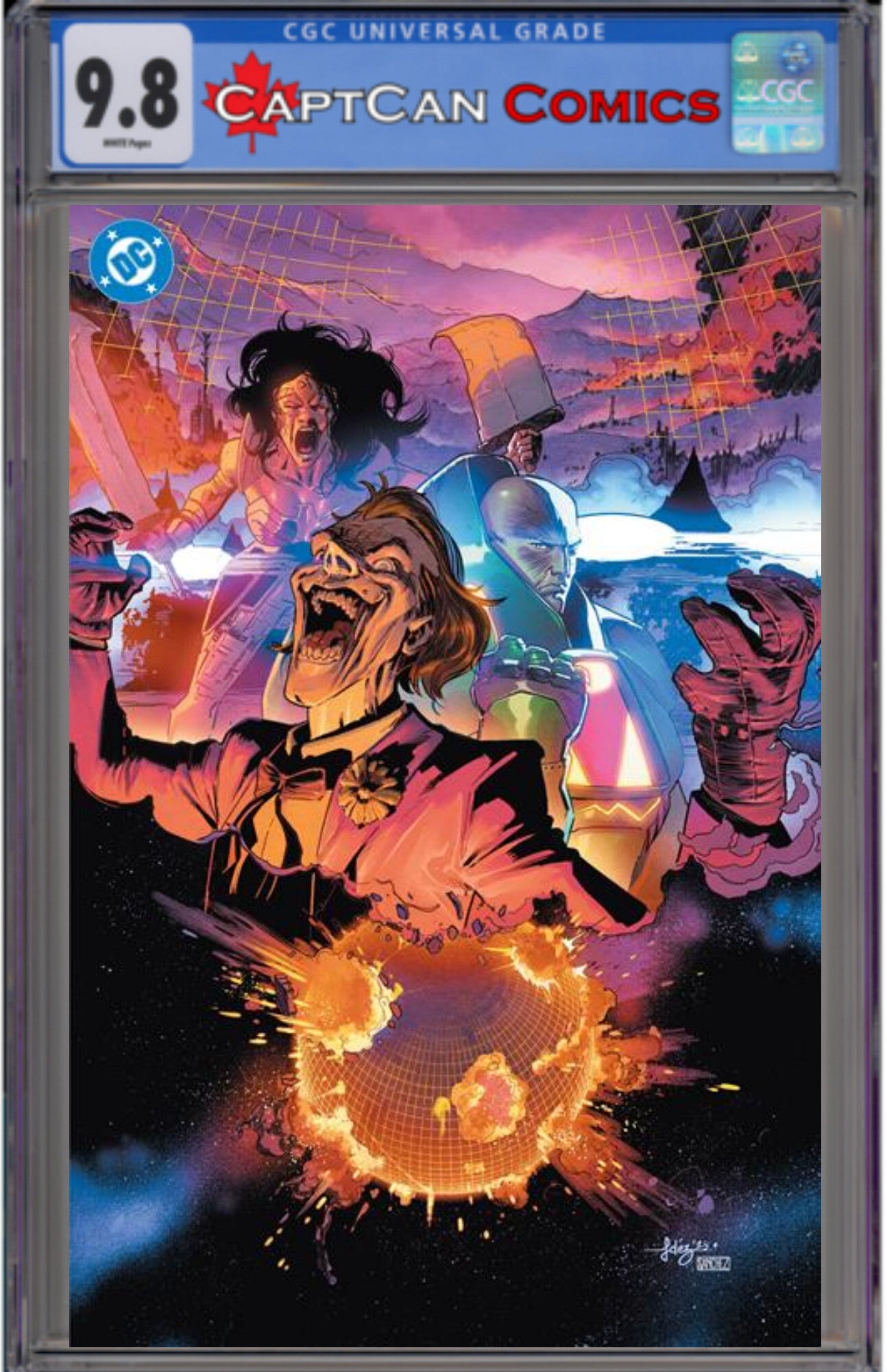 DC K.O. #3 (OF 5) CVR J JAVIER FERNANDEZ FOIL VAR