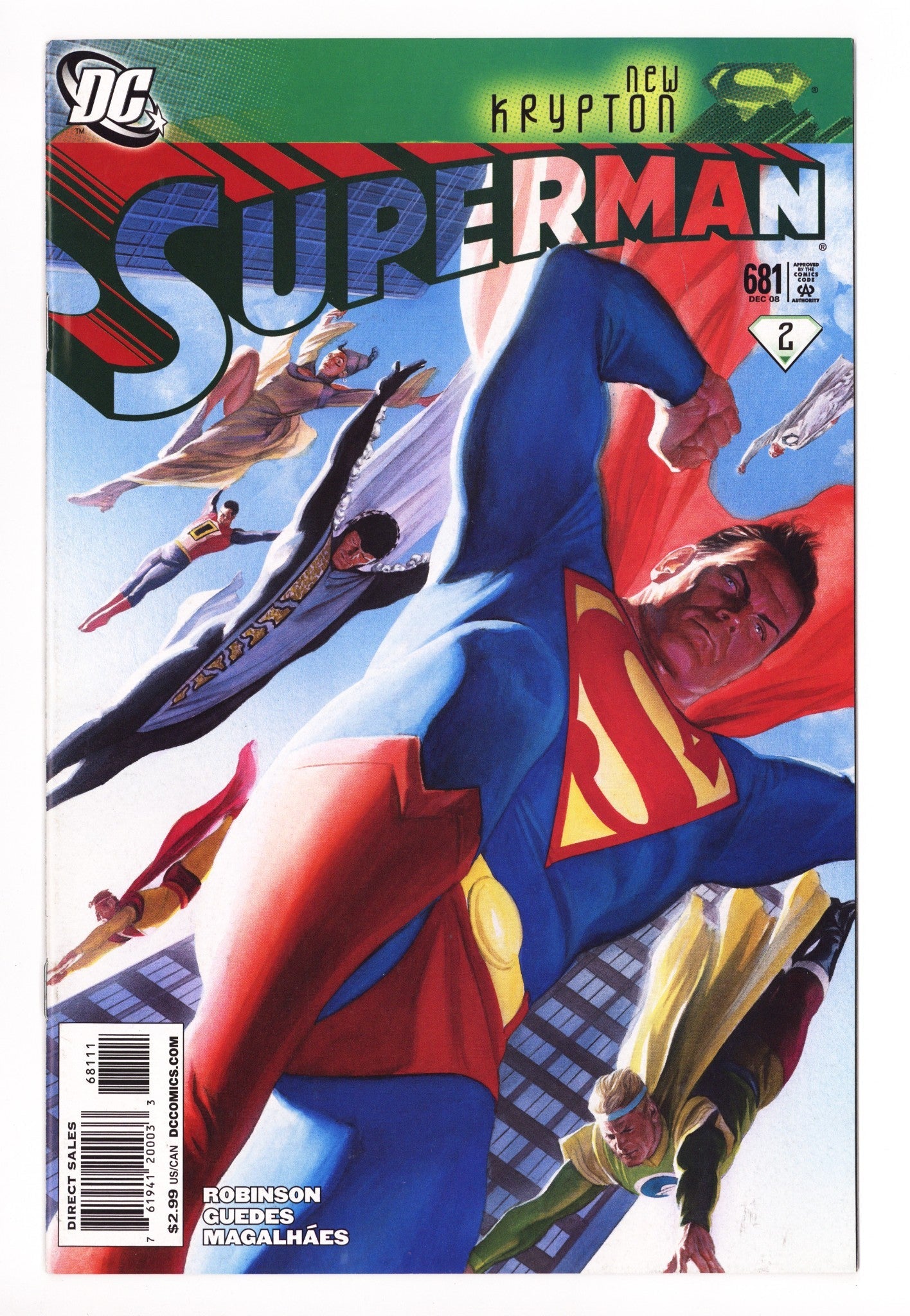 Superman Vol 1 681 High Grade (2008)