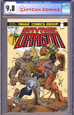 SAVAGE DRAGON #285 CVR B ERIK LARSEN RETRO VAR (MR) thumbnail
