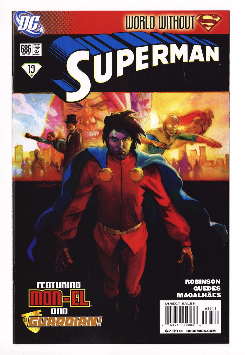 Superman Vol 1 686 High Grade (2009)