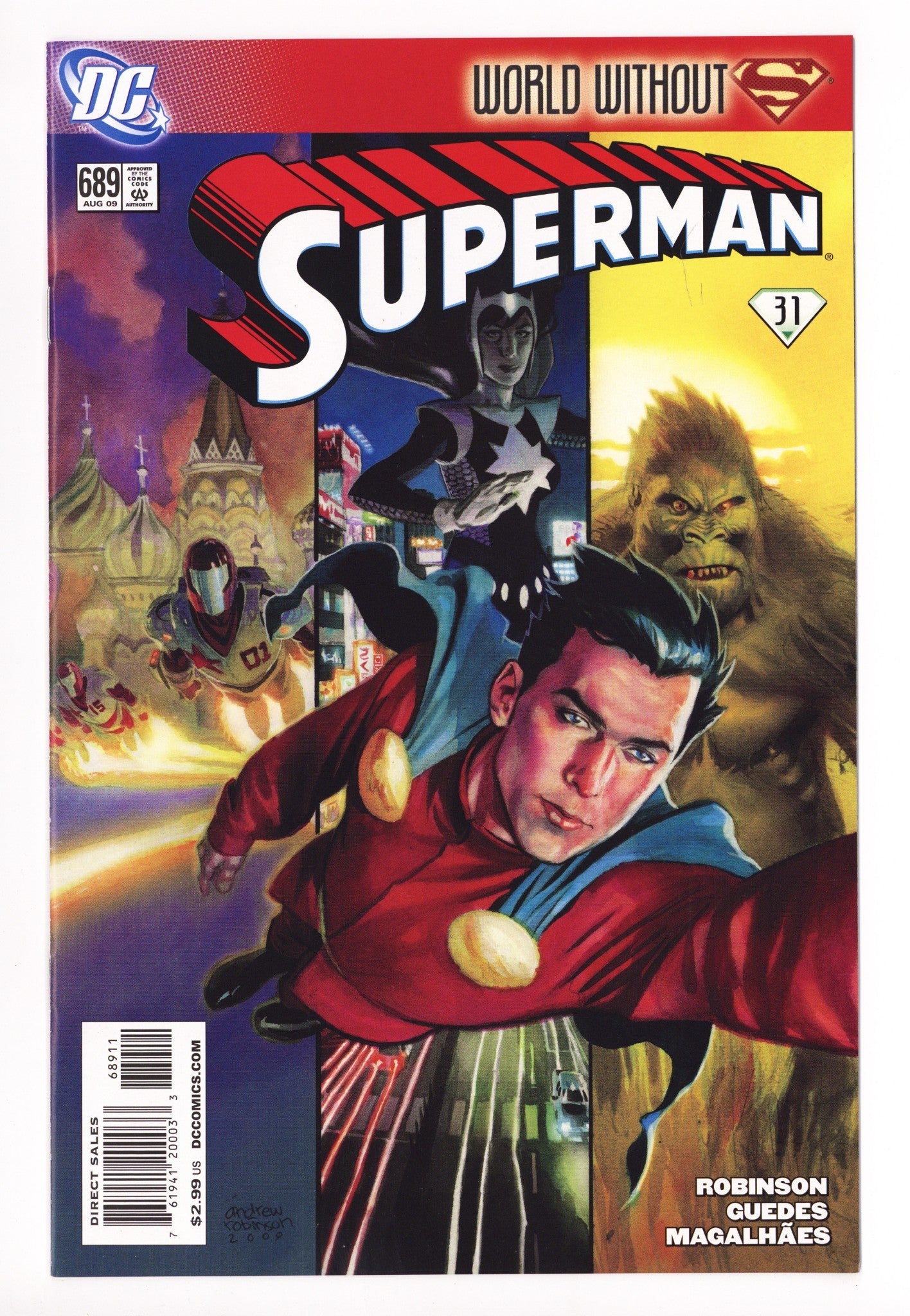 Superman Vol 1 689 High Grade (2009)