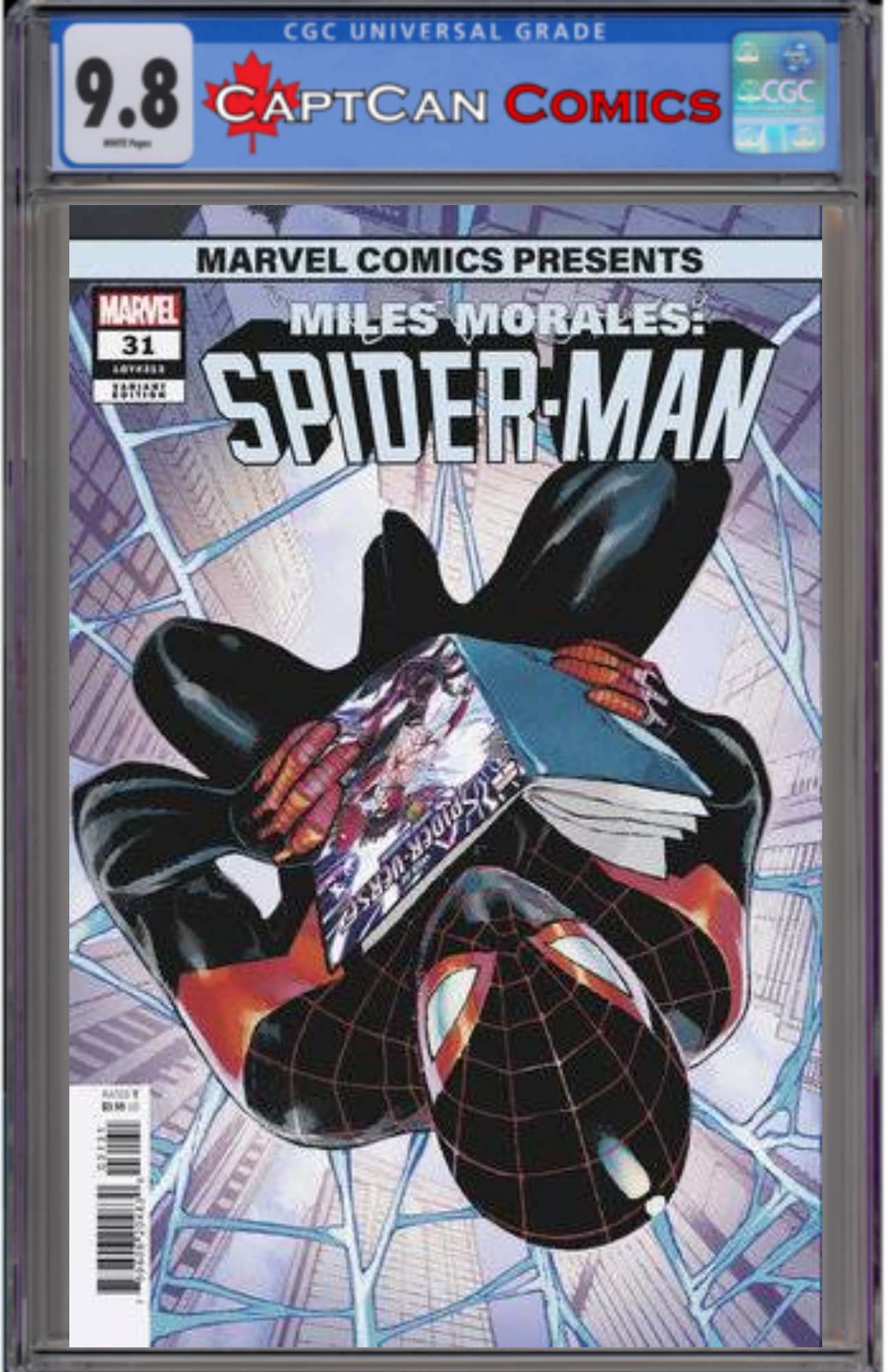MILES MORALES SPIDER-MAN #31 MARVEL COMICS PRESENTS VAR