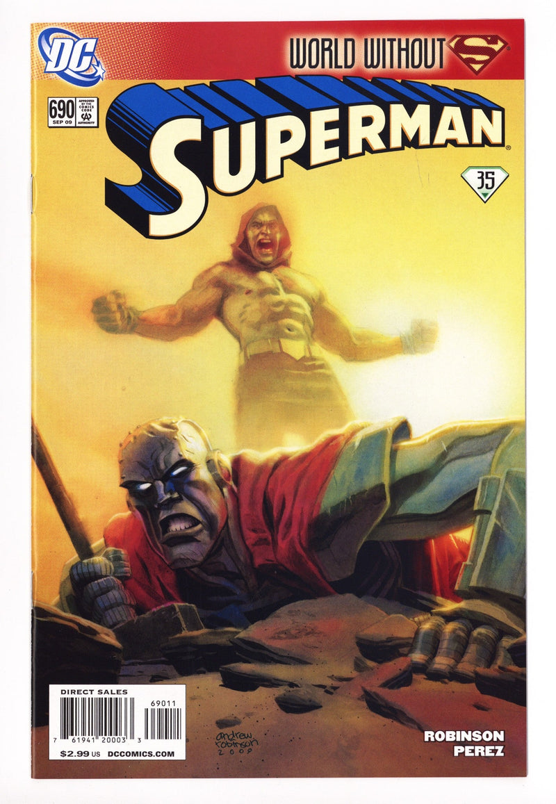Superman Vol 1 690 High Grade (2009)