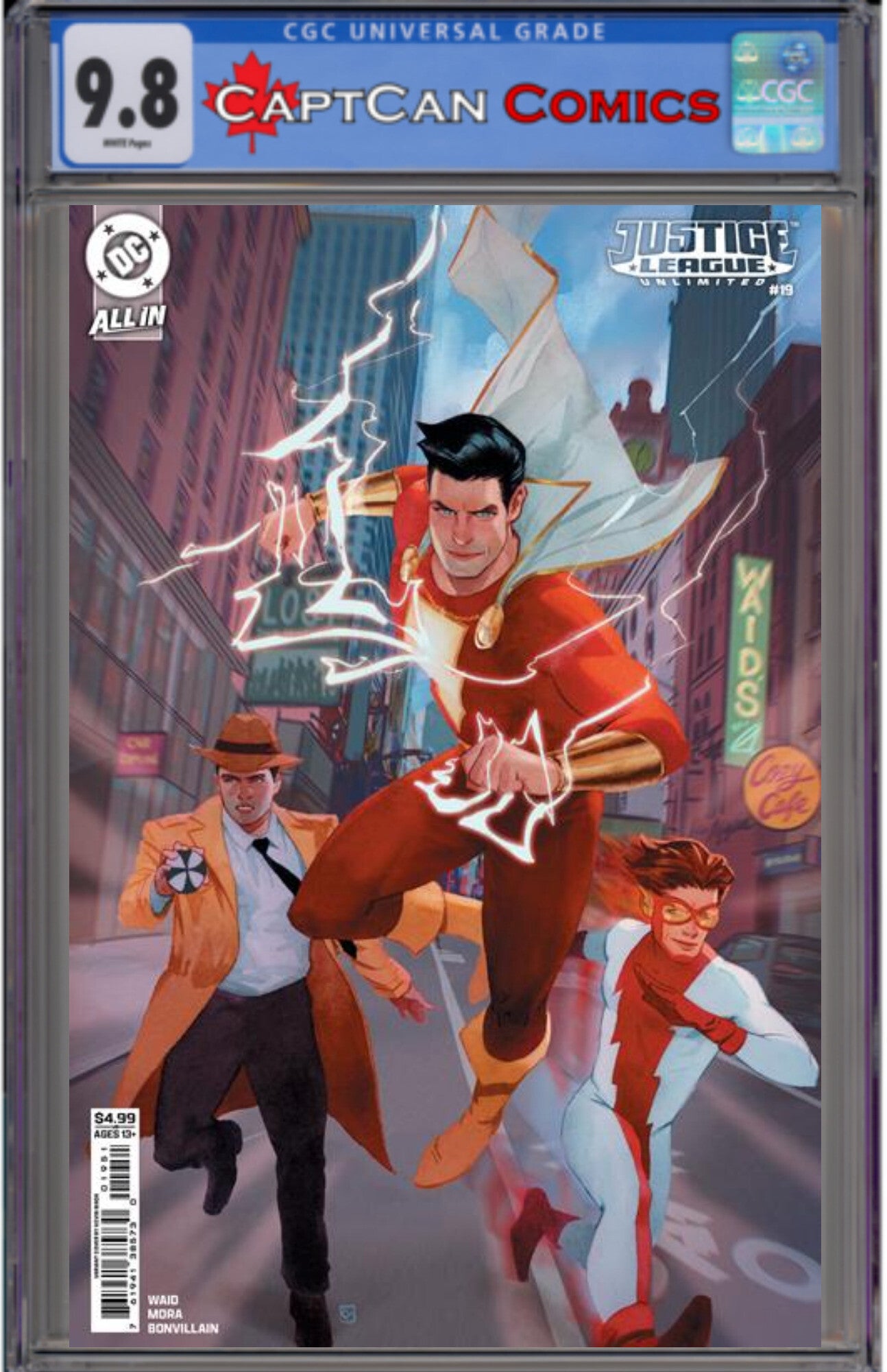 JUSTICE LEAGUE UNLIMITED #19 CVR E KEVIN WADA CARD STOCK VAR