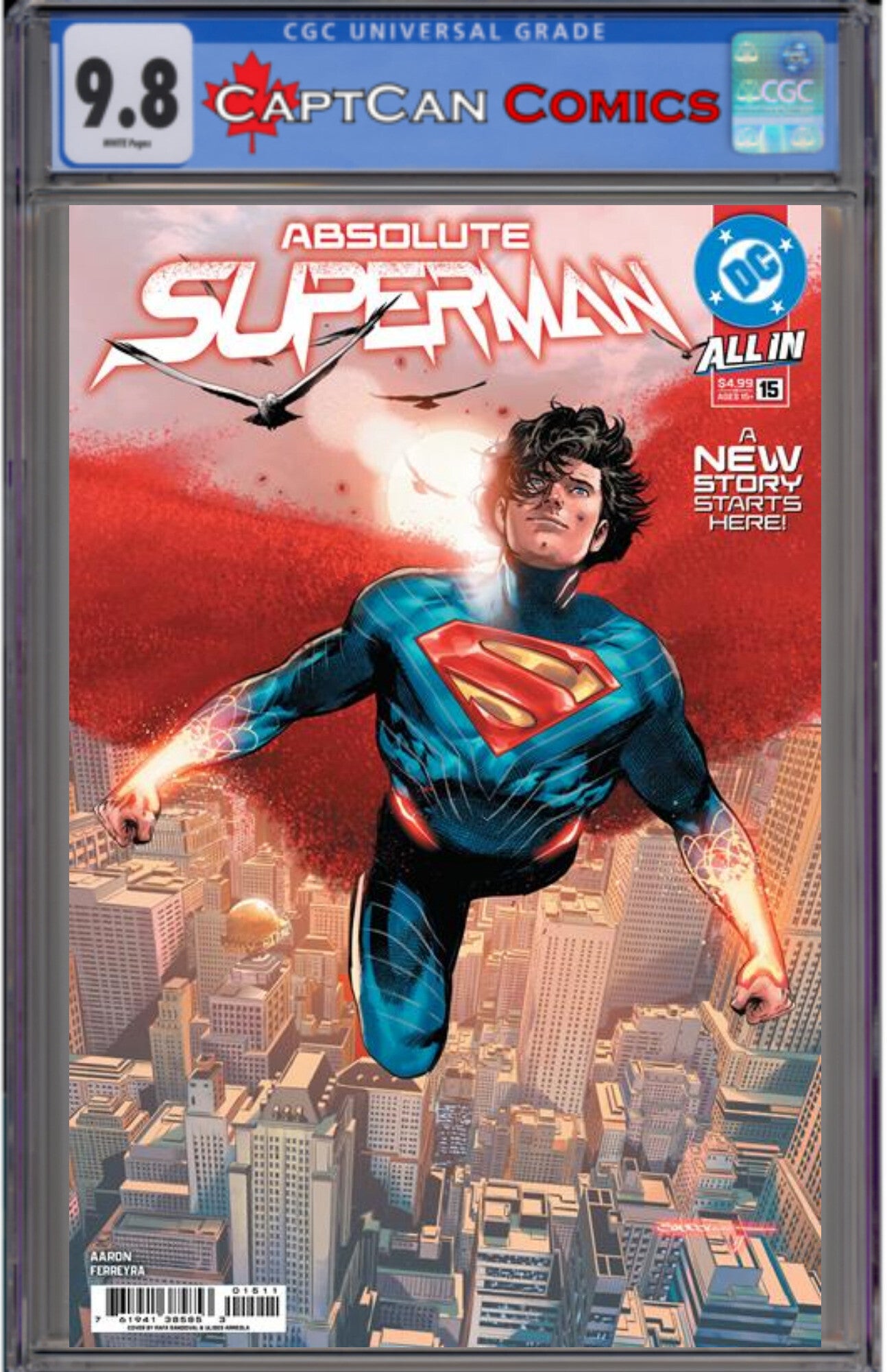 ABSOLUTE SUPERMAN #15 CVR A RAFA SANDOVAL