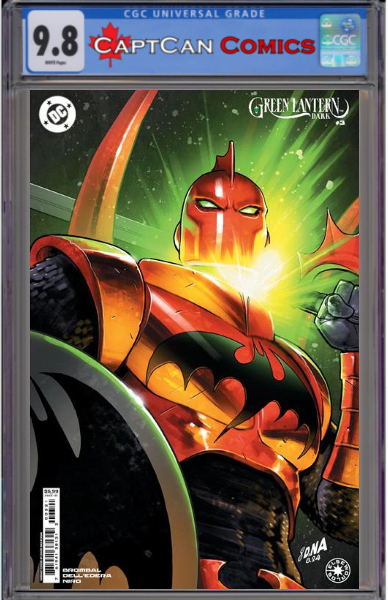 GREEN LANTERN DARK #3 (OF 7) CVR B DAVID NAKAYAMA CARD STOCK VAR