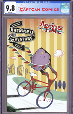 ADVENTURE TIME QUADRUPLE FEATURE #4 CVR A BRENDA HICKEY thumbnail