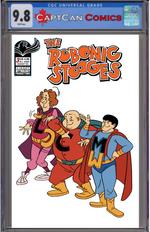 ROBONIC STOOGES FANTASTIC FOOLS #3 CVR B ANIMATION CELL VAR thumbnail