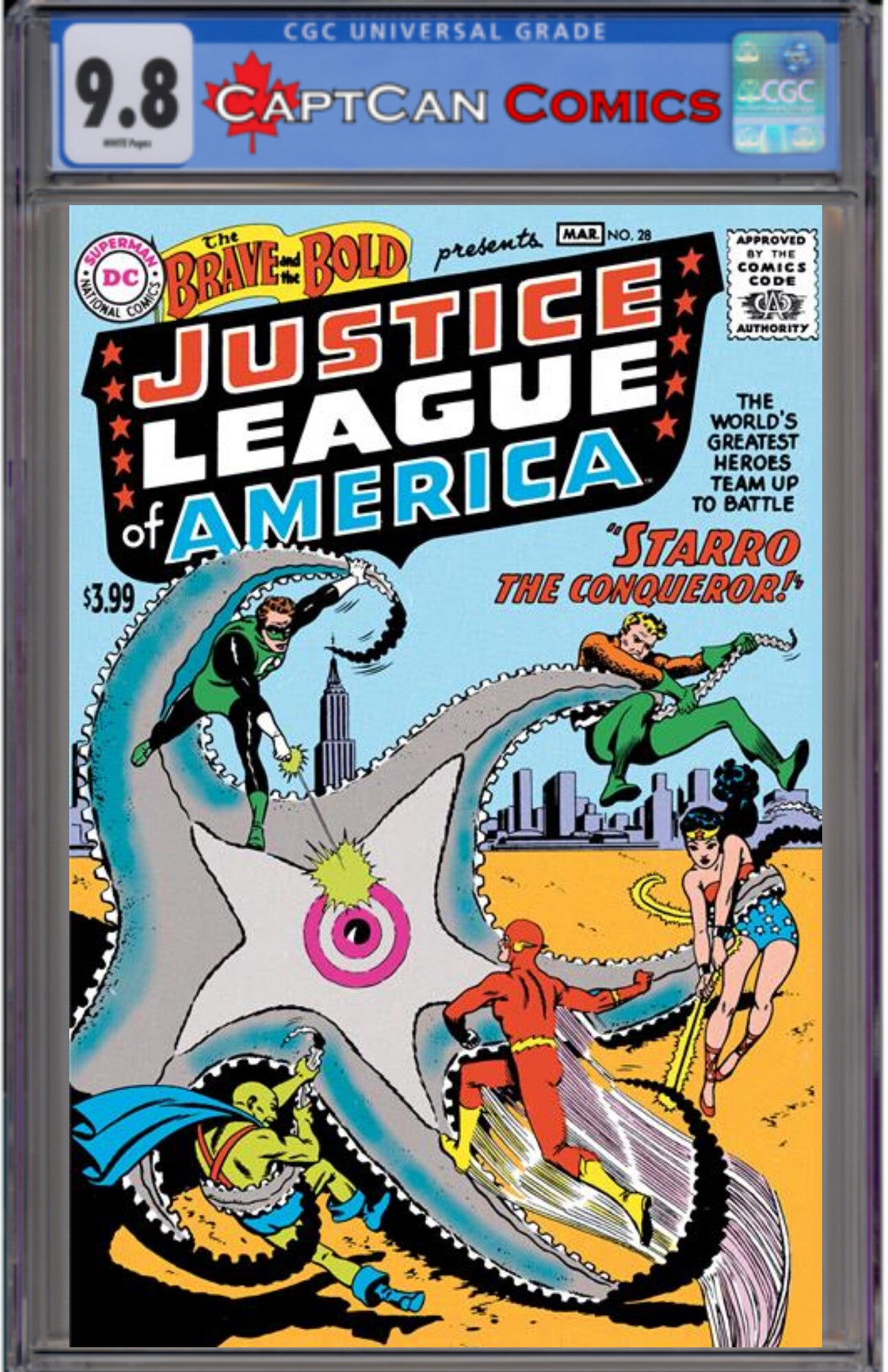 BRAVE AND THE BOLD #28 FACSIMILE EDITION CVR A MIKE SEKOWSKY (2026 EDITION)