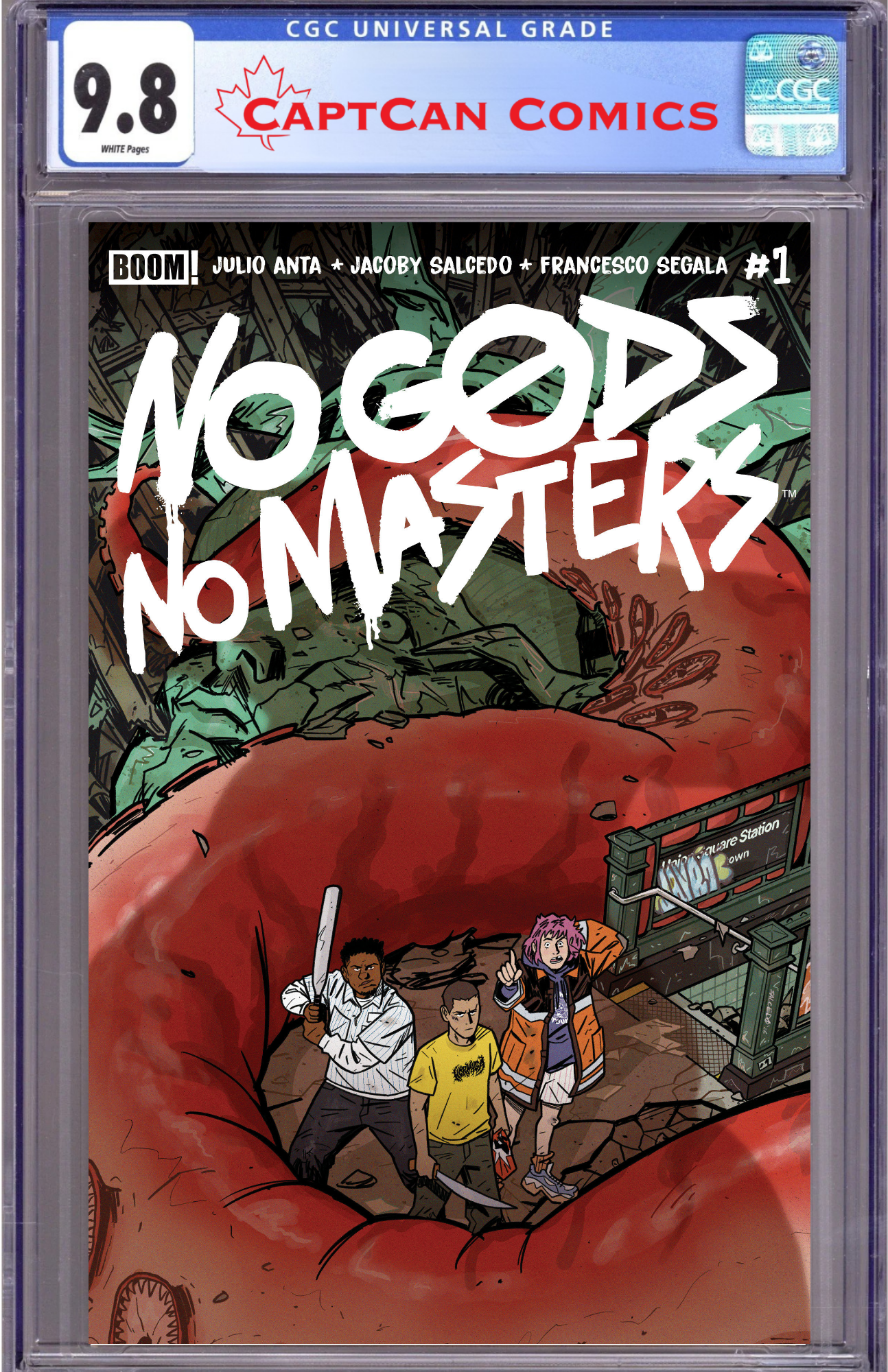 NO GODS, NO MASTERS #1 A MAIN (DRESSED, SALCEDO)