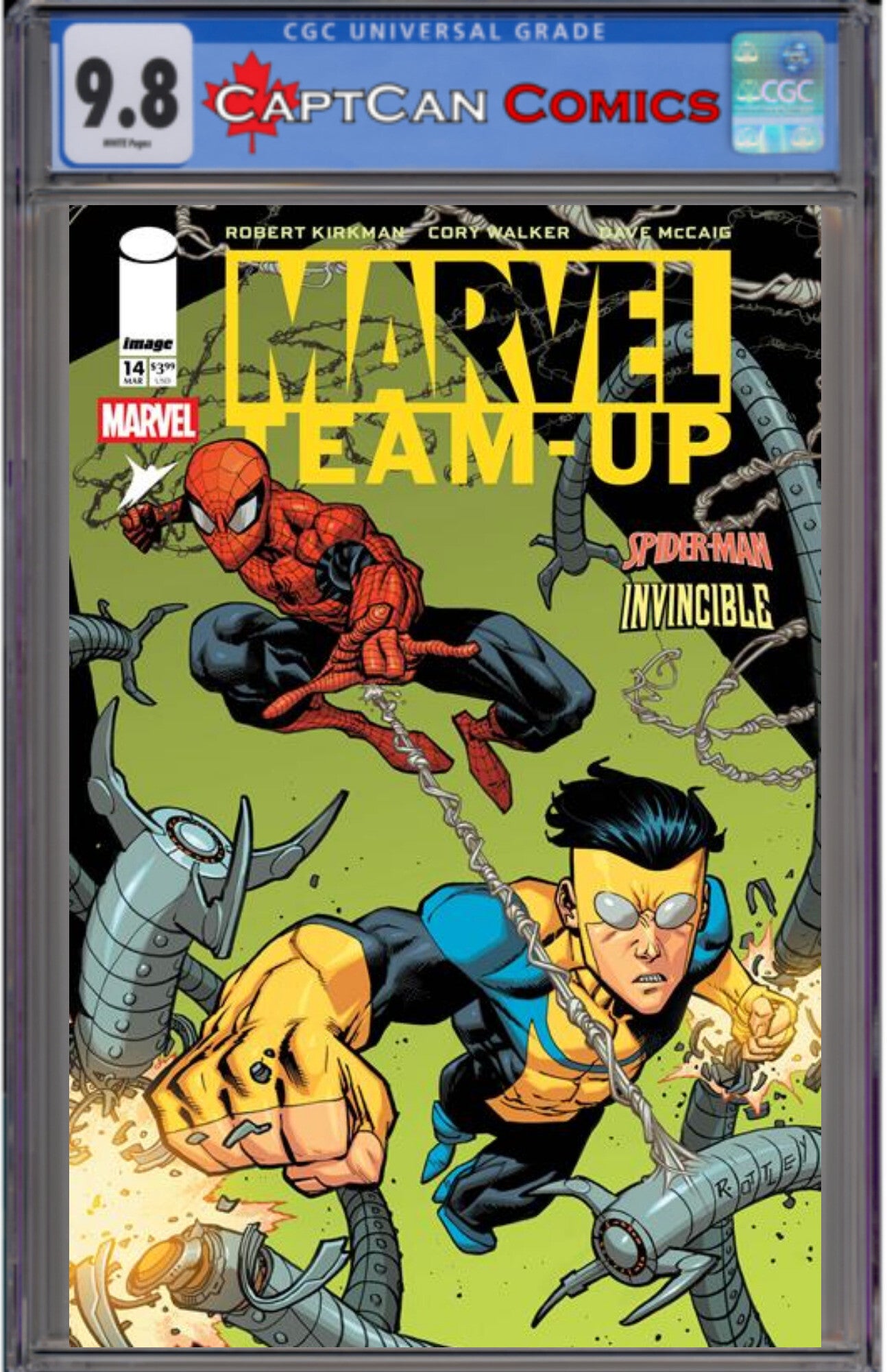 MARVEL TEAMUP #14 FACSIMILE EDITION CVR B RYAN OTTLEY & DAVE MCCAIG VAR