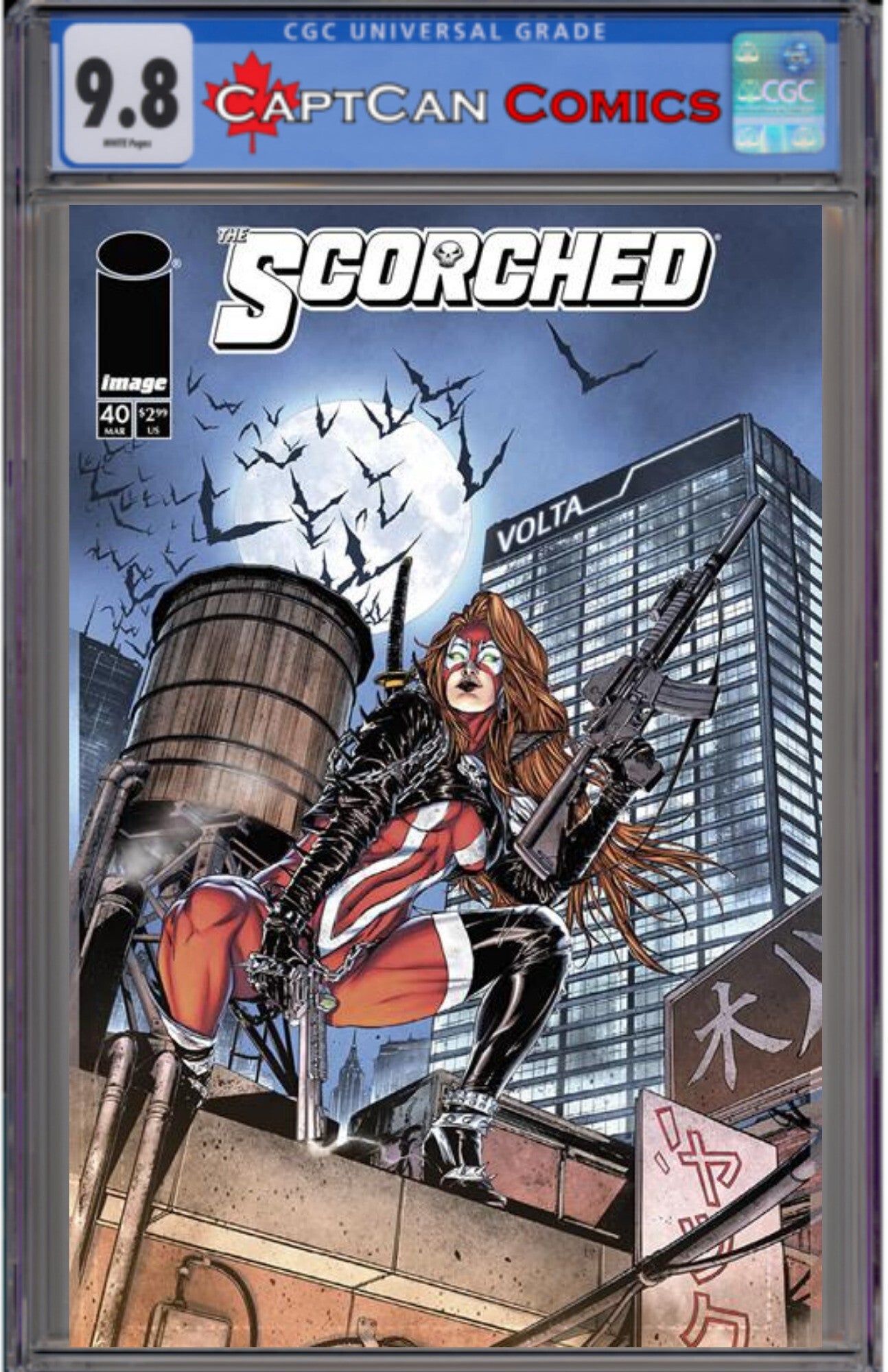 SPAWN SCORCHED #40 CVR B RAYMOND GAY VAR
