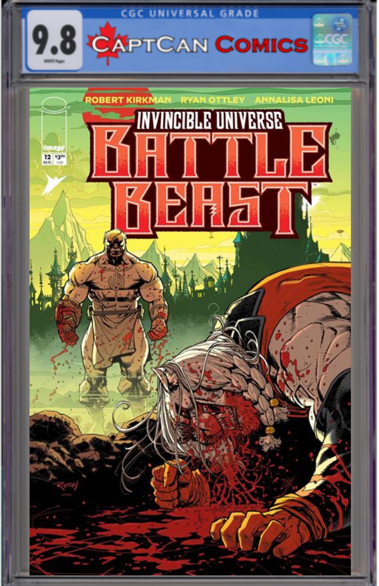 INVINCIBLE UNIVERSE BATTLE BEAST #12 CVR A RYAN OTTLEY & ANNALISA LEONI