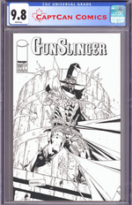 GUNSLINGER SPAWN #59 CVR B CARLO BARBERI B&W VAR thumbnail
