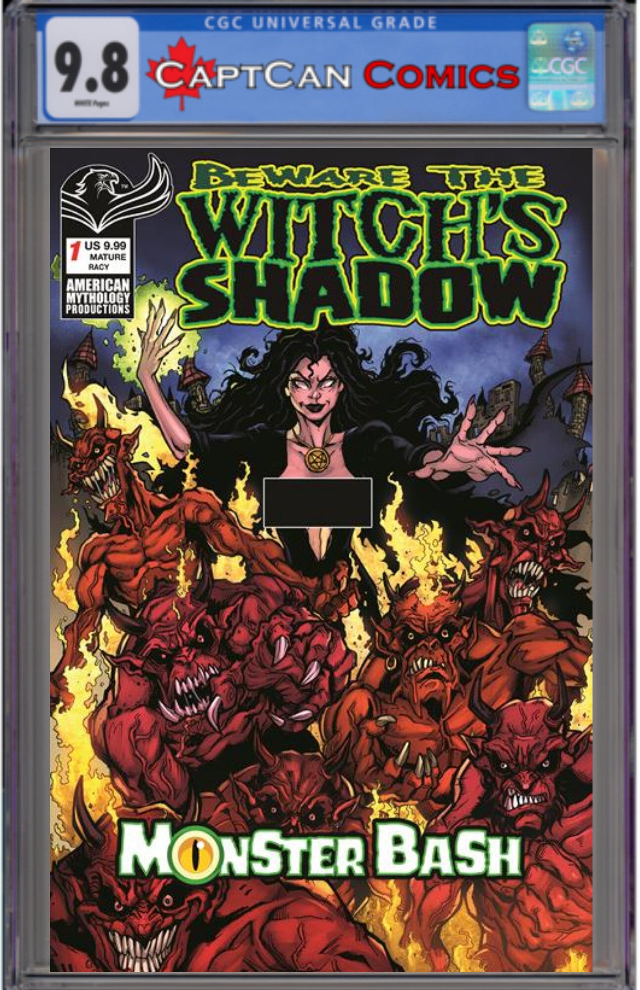 BEWARE THE WITCHS SHADOW MONSTER BASH #1 CVR C PUIS CALZADA RACY VAR (MR)