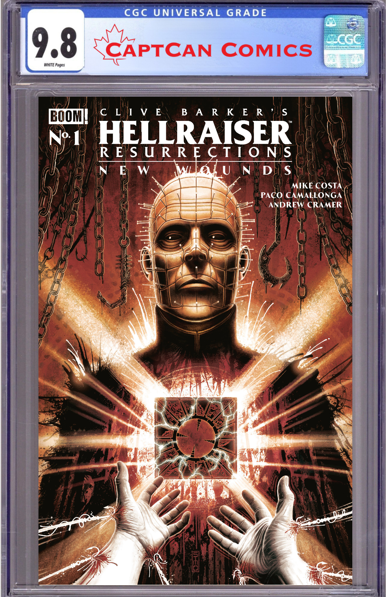 HELLRAISER: RESURRECTIONS - NEW WOUNDS #1 A MAIN (DRESSED, SIMPSON)