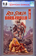 RED SONJA BARBARELLA #2 CVR C DIEGO YAPUR VAR thumbnail