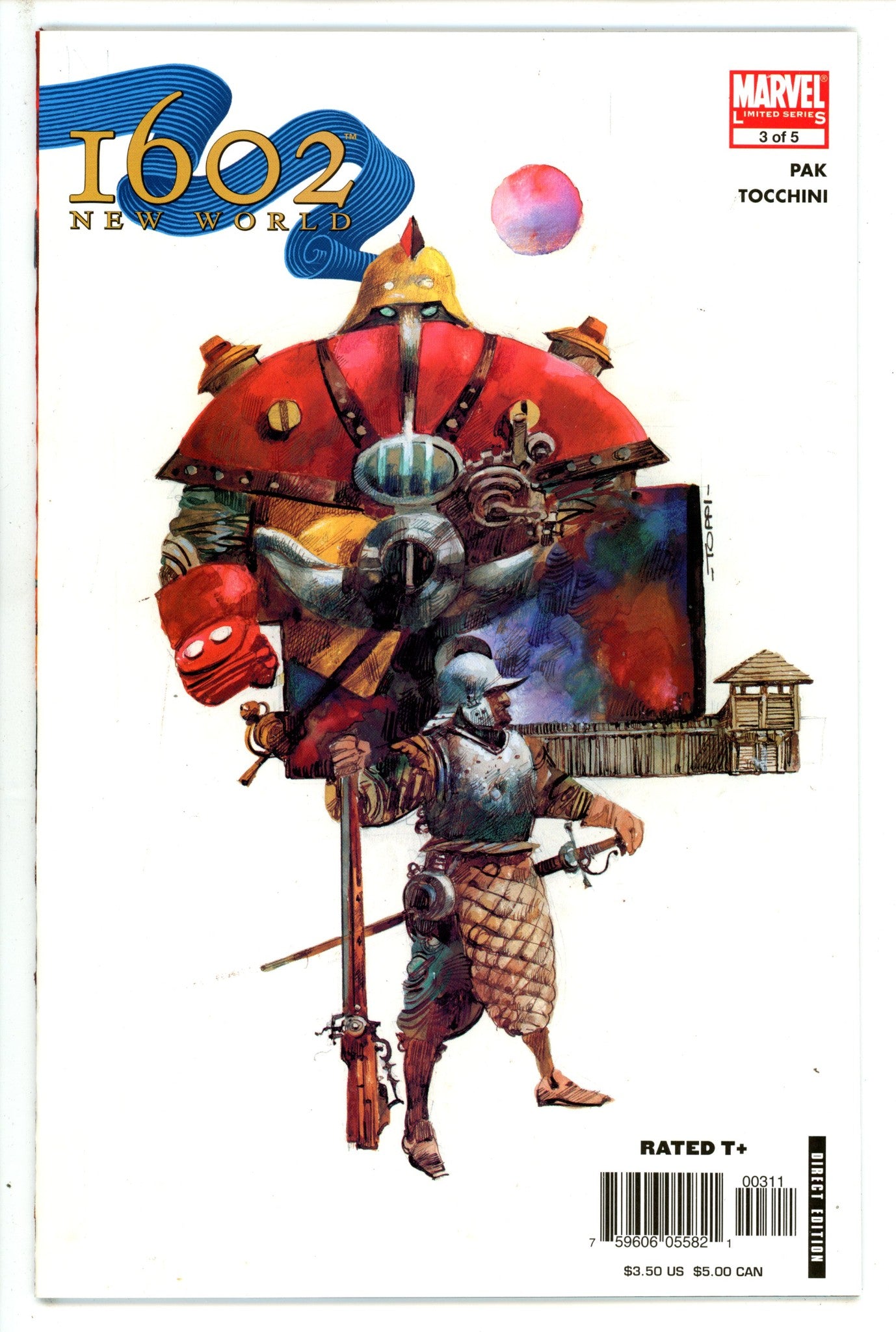 Marvel 1602: New World 3 (2005)