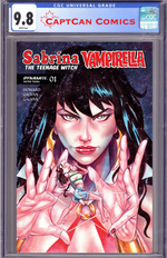 SABRINA THE TEENAGE WITCH VAMPIRELLA #1 CVR D MIKE ROOTH VAR thumbnail
