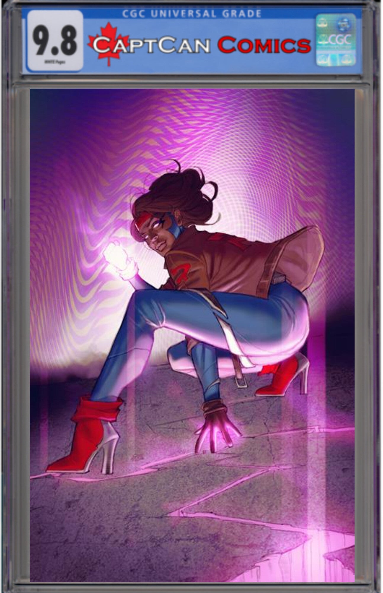 NEW HISTORY OF THE DC UNIVERSE THE DAKOTA INCIDENT #1 (ONE SHOT) CVR E JOSHUA SWAY SWABY FOIL VAR