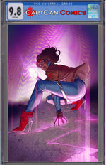 NEW HISTORY OF THE DC UNIVERSE THE DAKOTA INCIDENT #1 (ONE SHOT) CVR E JOSHUA SWAY SWABY FOIL VAR thumbnail