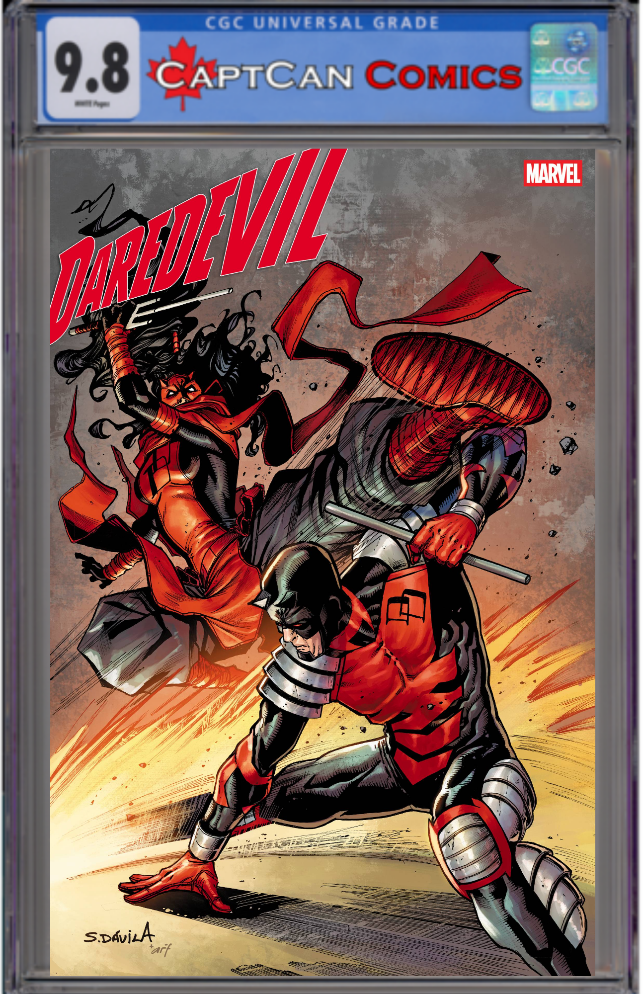 DAREDEVIL #21 SERGIO DAVILA VAR